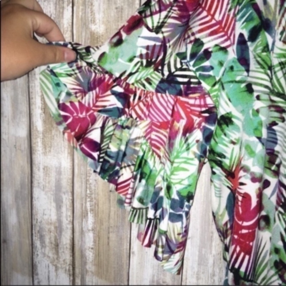 London Times Ruffle Sleeve Blouse - Picture 4 of 4